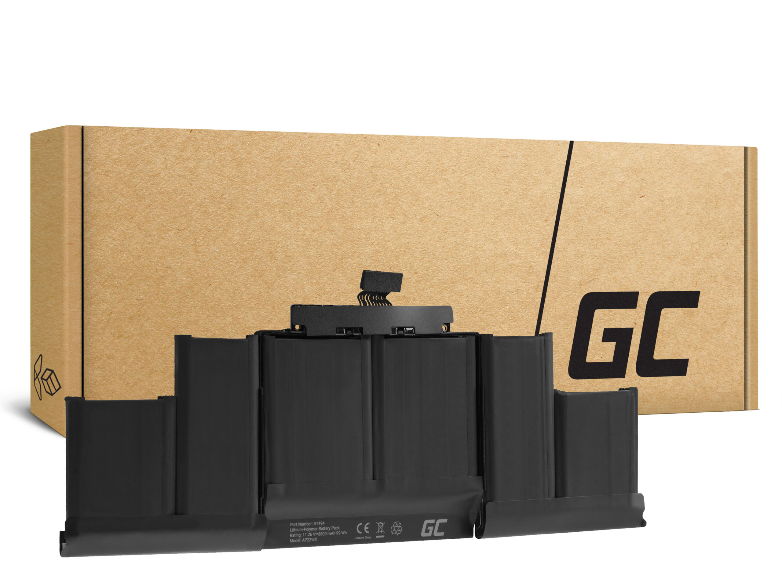 green-cell-a1494-battery-for-apple-macbook-pro-15-a1398-2013-2014 AP22WX - Image 1