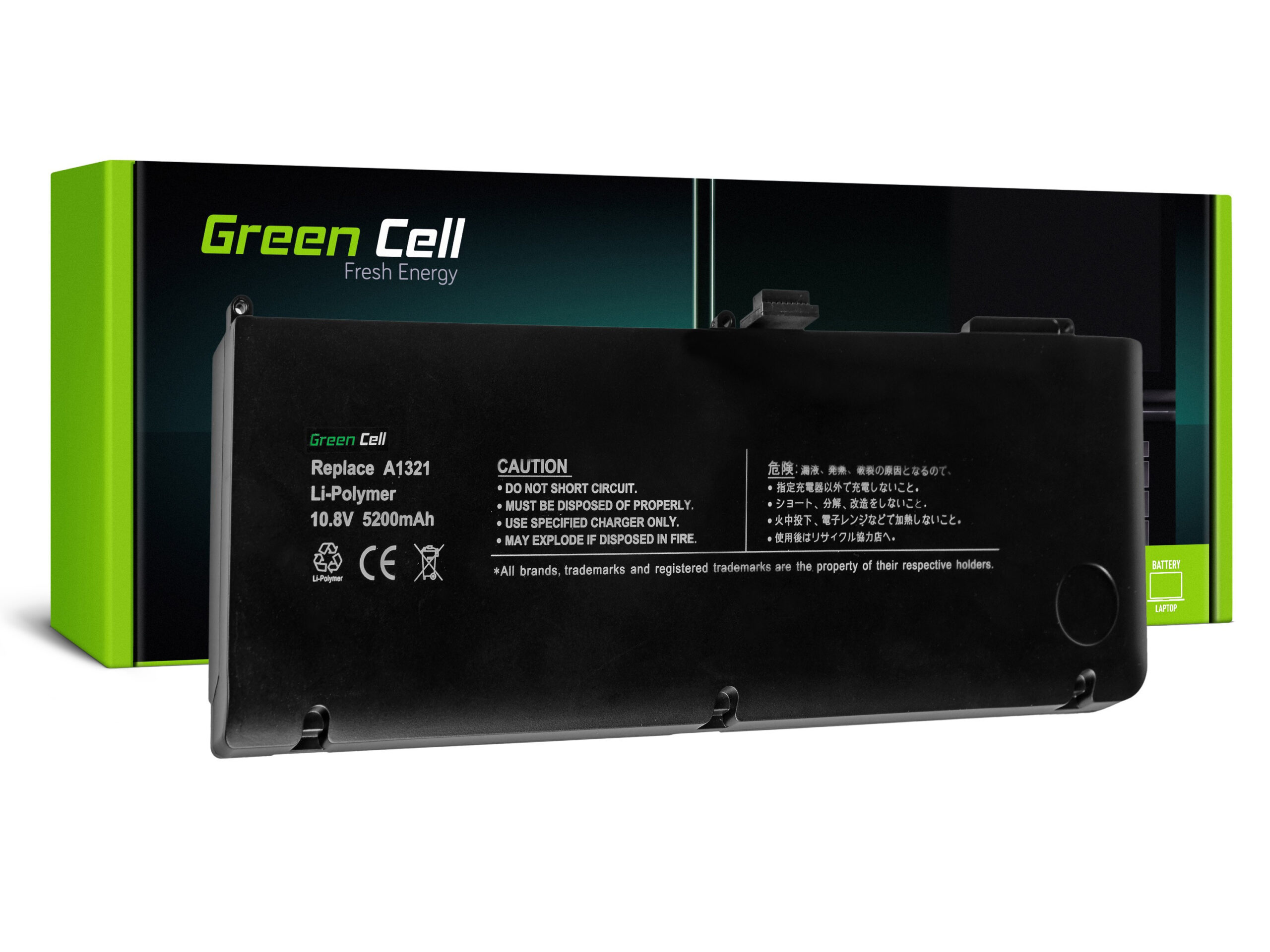 green-cell-battery-for-apple-macbook-pro-15-a1286-2009-2010-111v-5200mah AP10 - Image 1