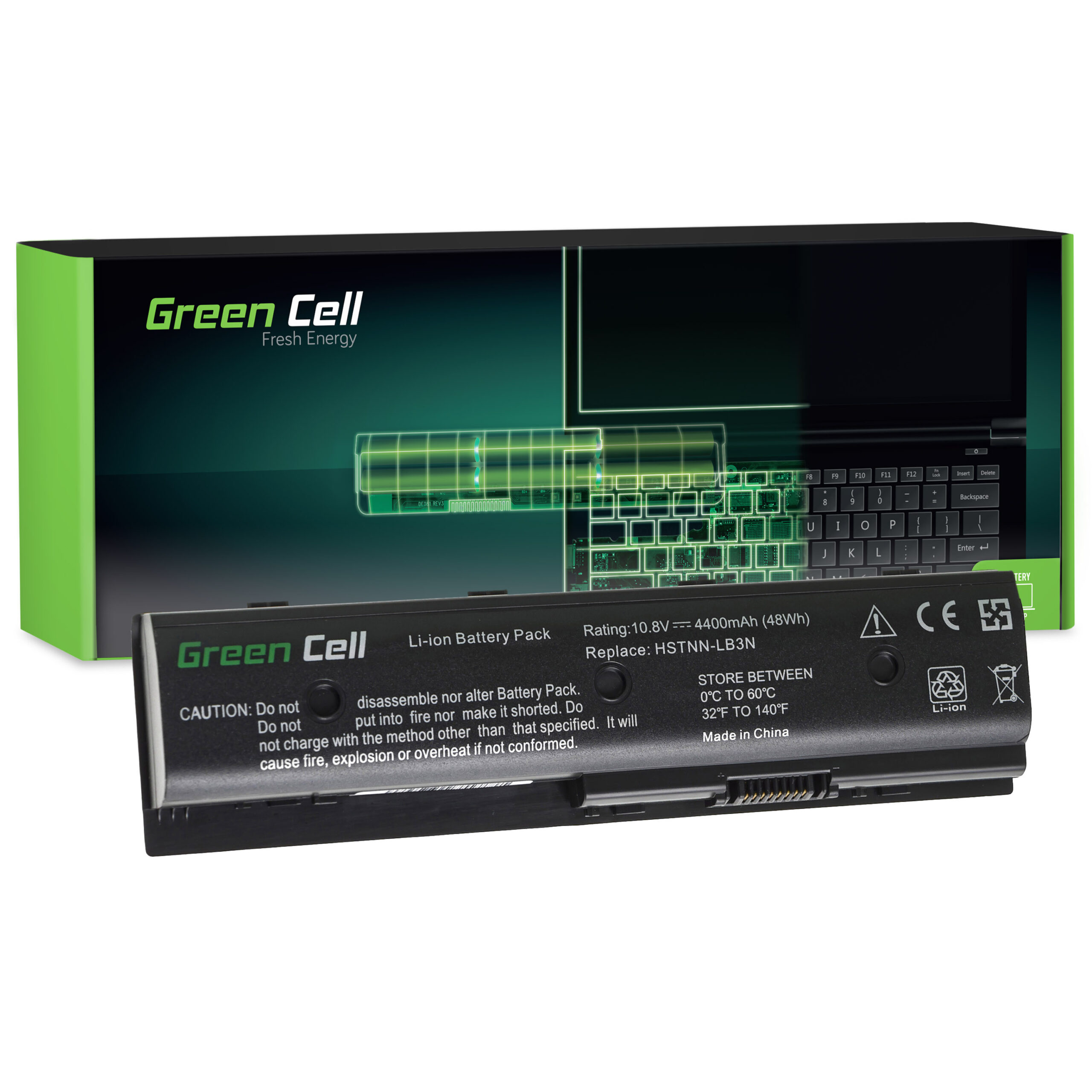 green-cell-battery-for-hp-pavilion-dv6-7000-dv7-7000-m6-111v-4400mah HP32 - Image 1