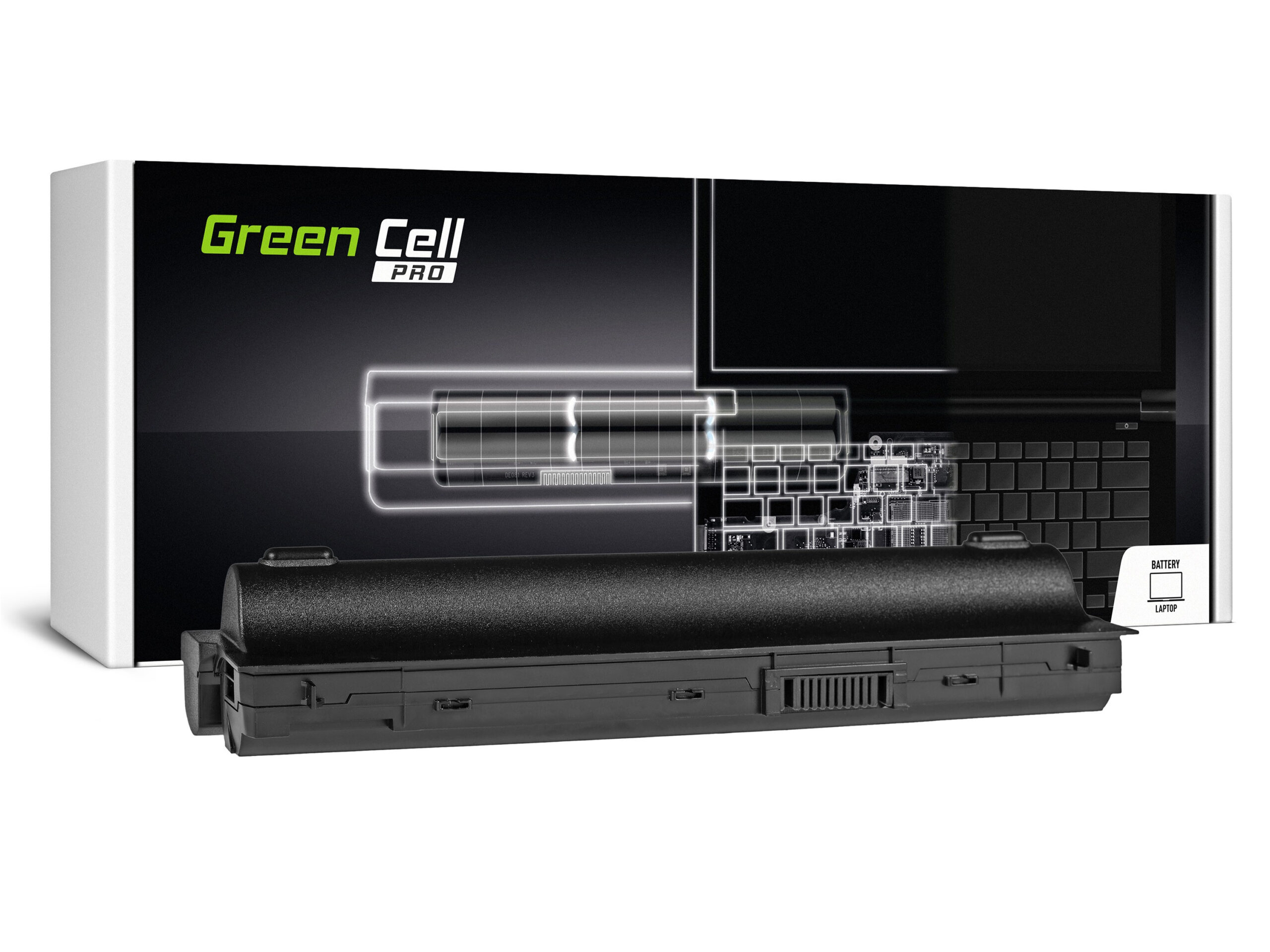 green-cell-pro-battery-for-dell-latitude-e6220-e6230-e6320-e6320-111v-7800mah DE61PRO - Image 1