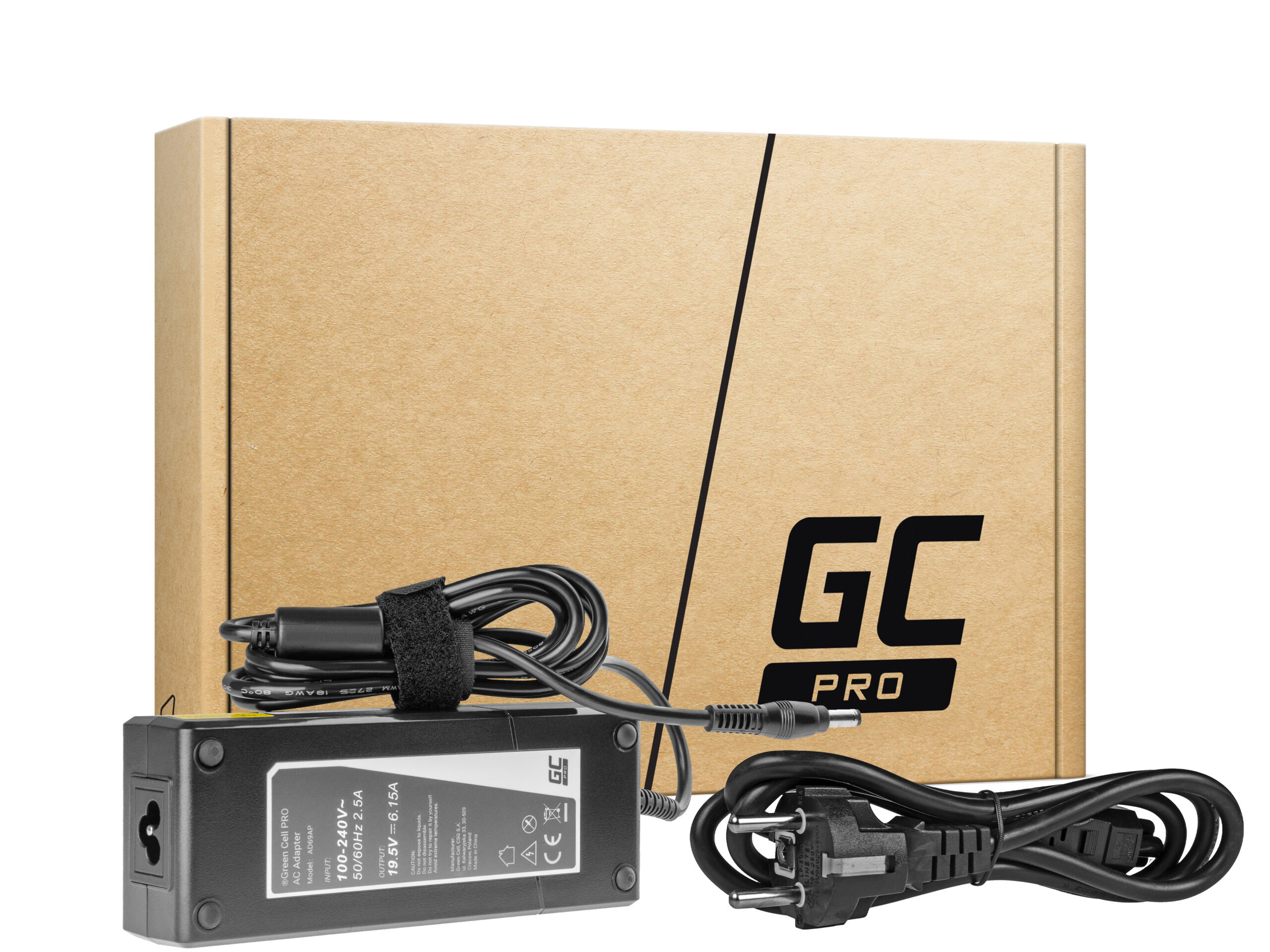 green-cell-pro-charger-ac-adapter-for-lenovo-ideapad-y510p-y550p-y560-y570-y580-z500-z570-msi-ge60-ge70-gp-195v-615a-120w AD69AP - Image 1