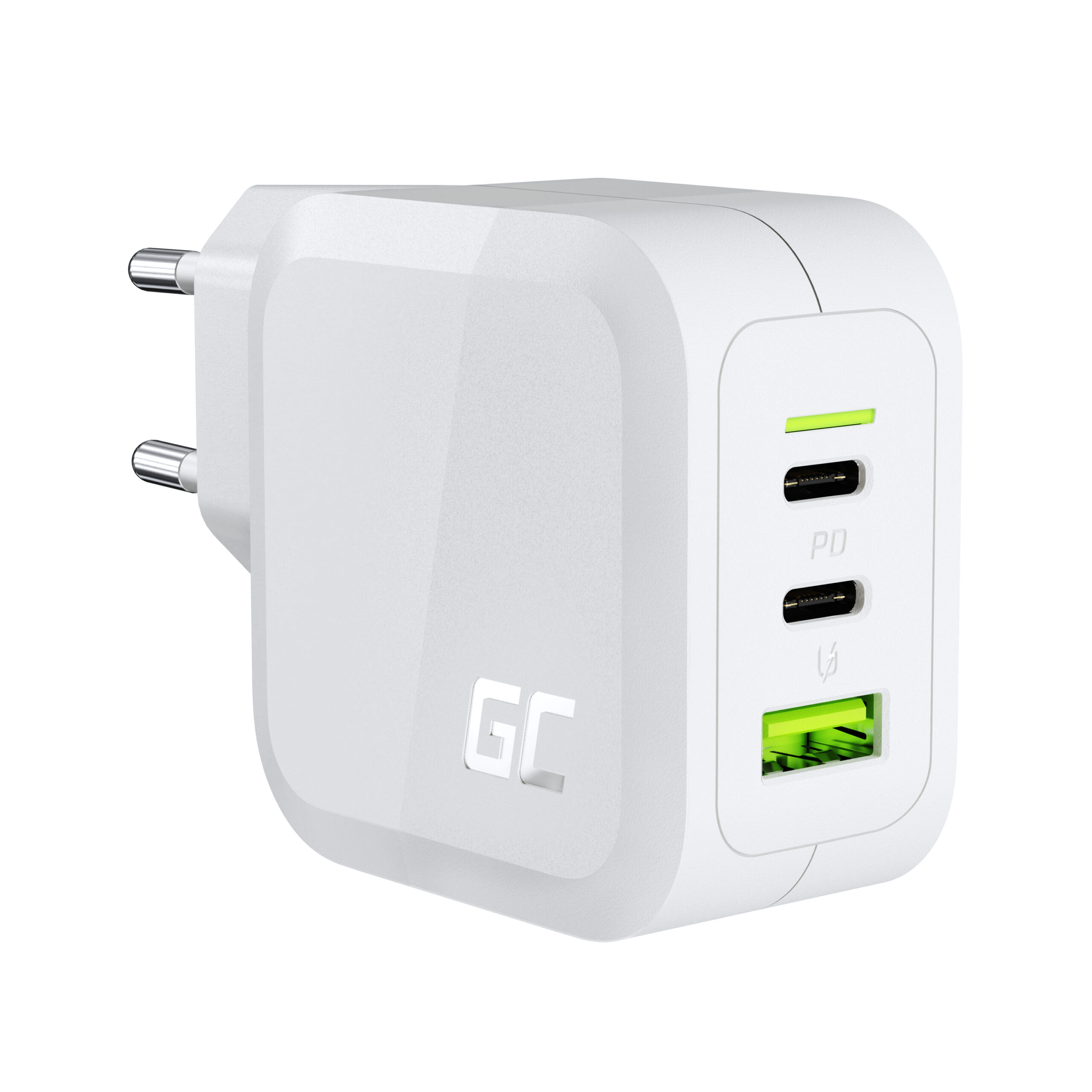 ladowarka-sieciowa-green-cell-gc-powergan-65w-2x-usb-c-power-delivery-1x-usb-a-kompatybilne-z-quick-charge-30 CHARGC08W - Image 1