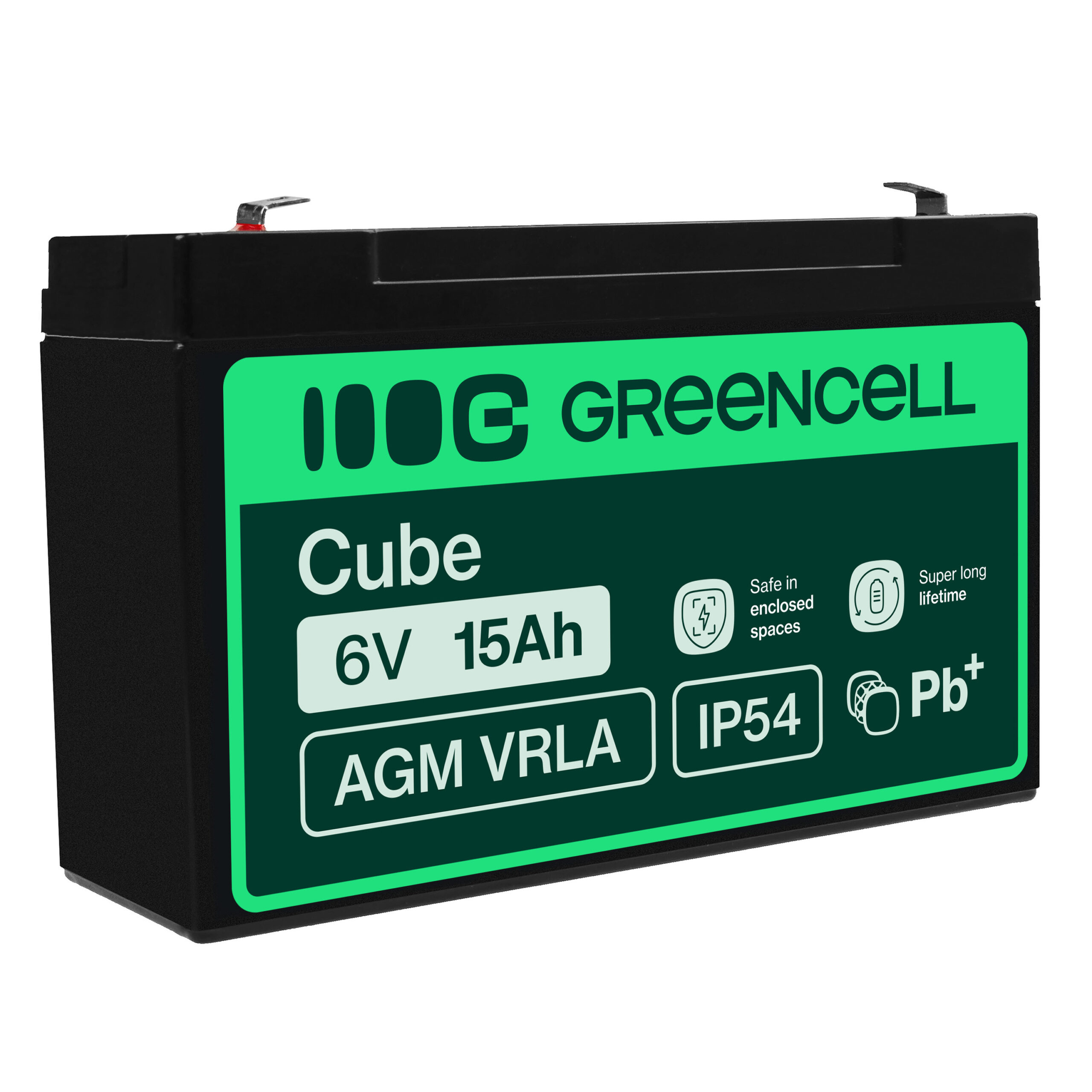 akumulator-bezobslugowy-agm-vrla-green-cell-4v-45ah-do-systemow-alarmowych-i-zabawek AGM40 - Image 1