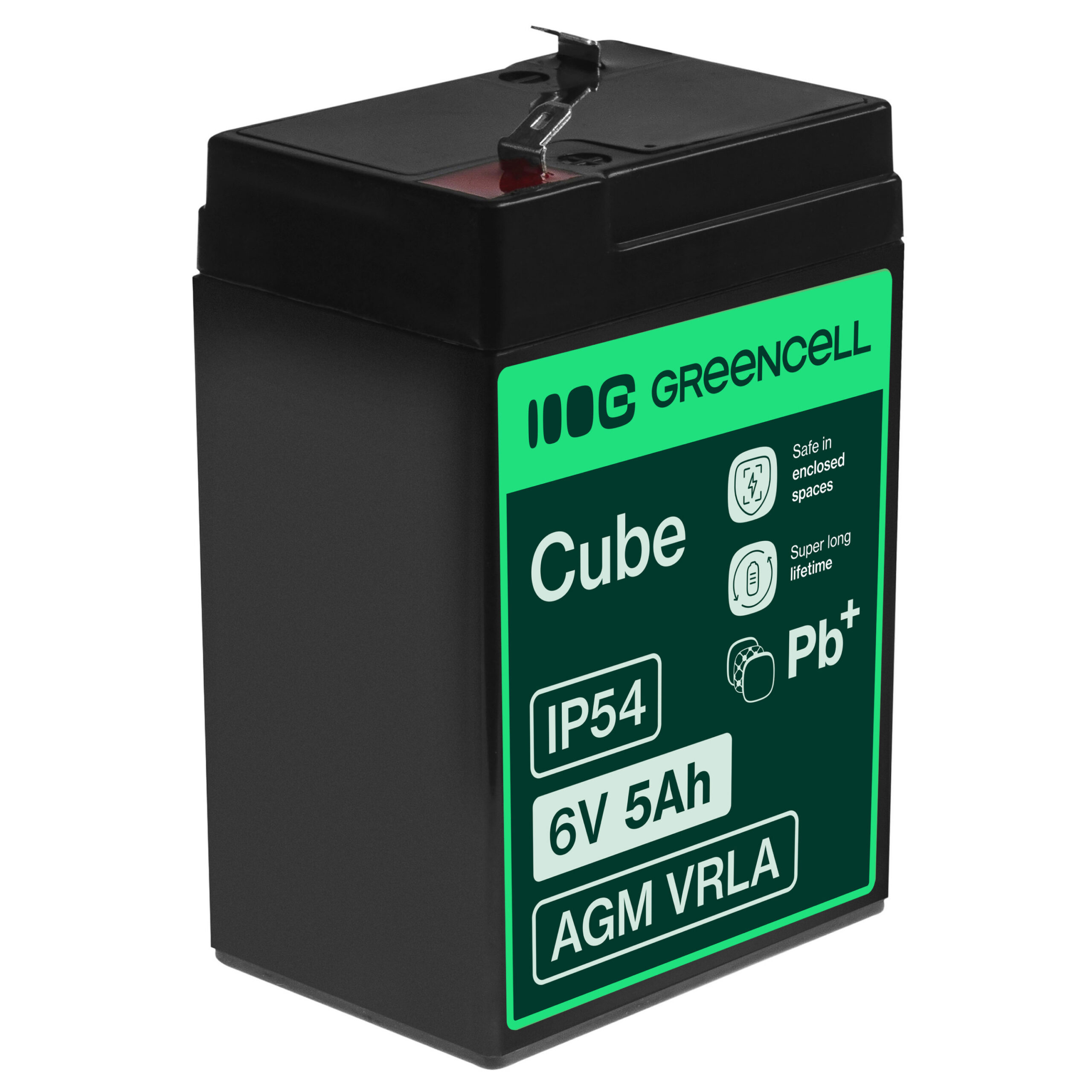 green-cell-agm-battery-6v-5ah AGM11 - Image 1