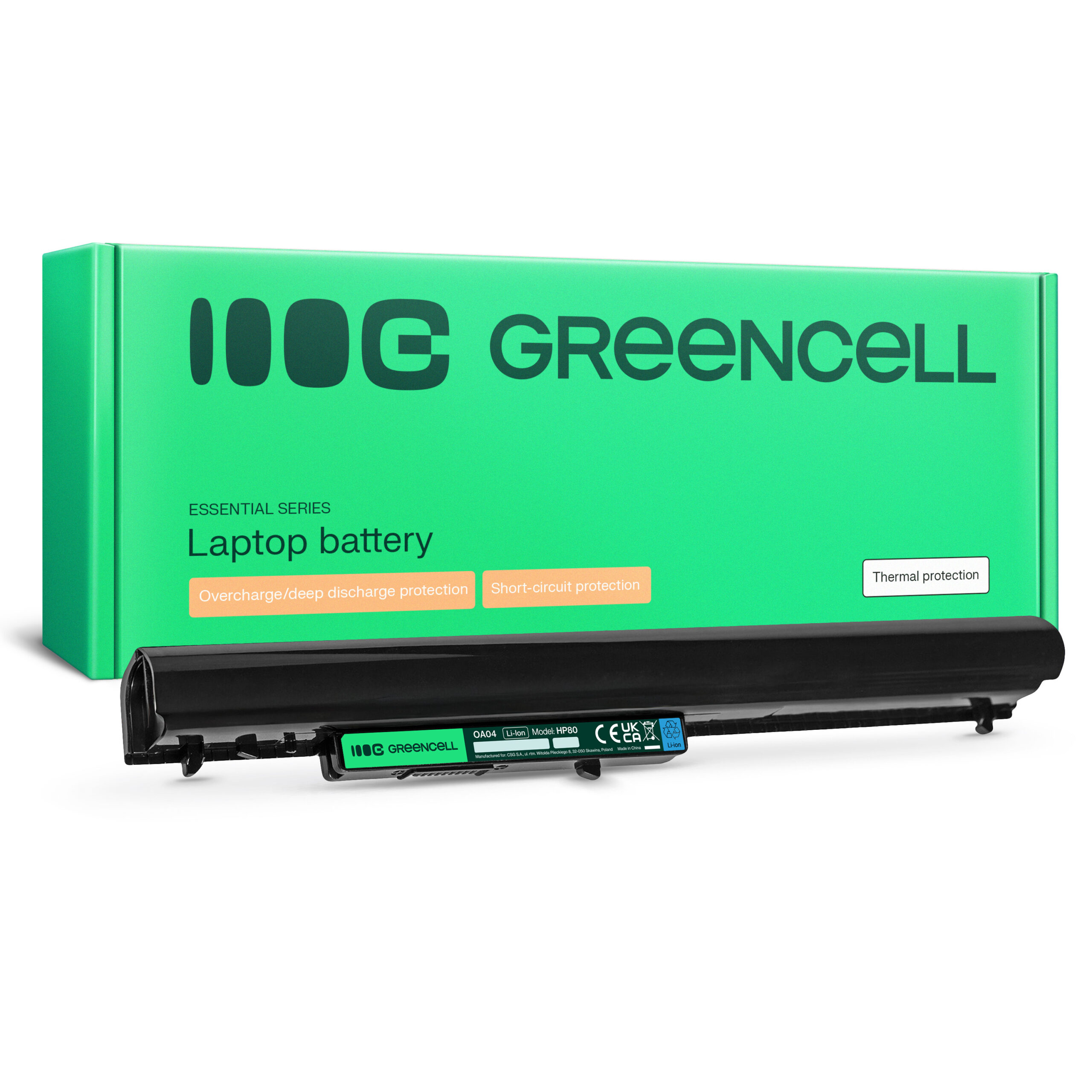 green-cell-battery-for-hp-hstnn-lb5s-240-250-255-256-g2-g3-oa04-144v-2200mah HP80 - Image 1