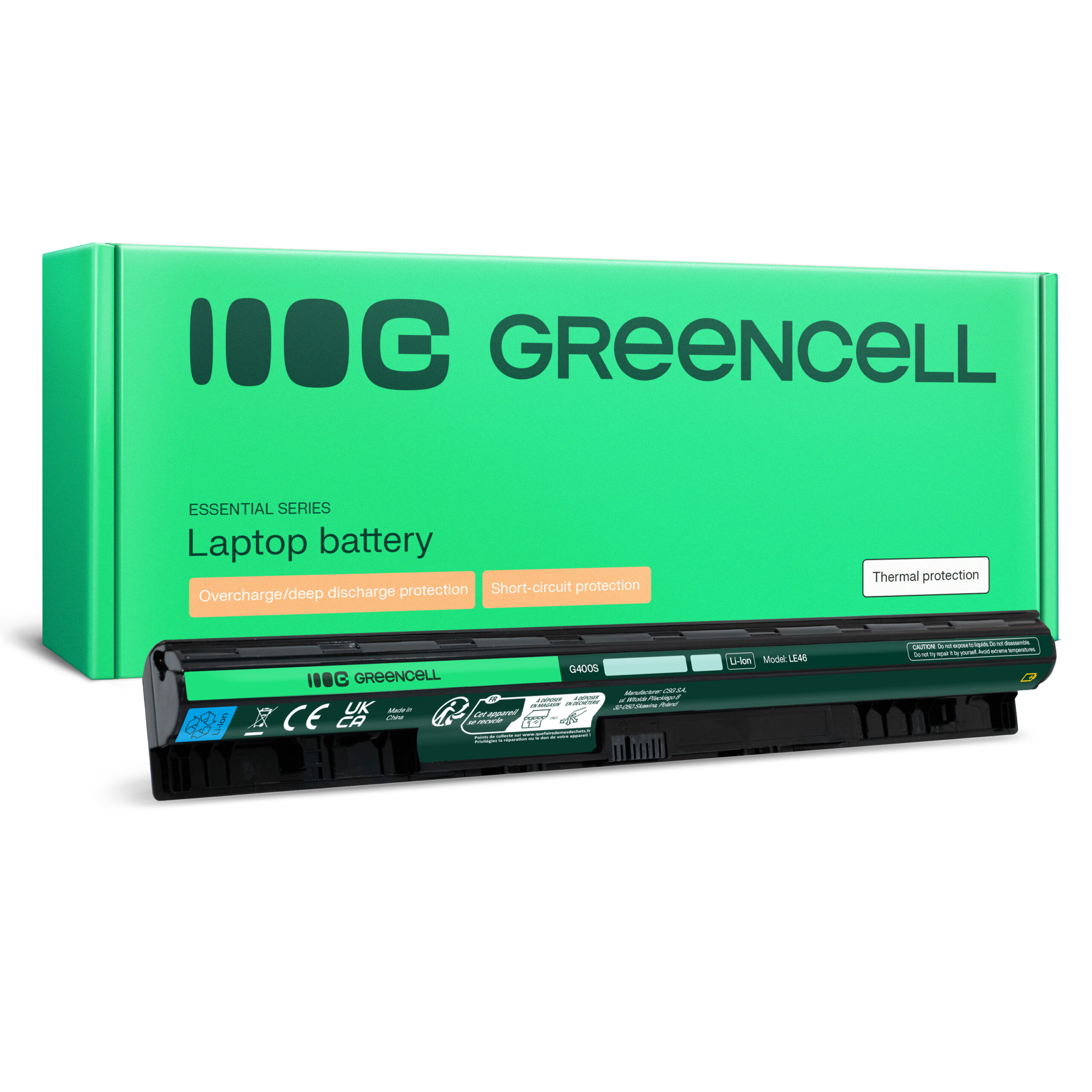 green-cell-battery-for-lenovo-essential-g400s-g405s-g500s-144v-2200mah LE46 - Image 1